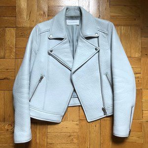 Loeffler Randall Leather Moto Jacket Size XS/S